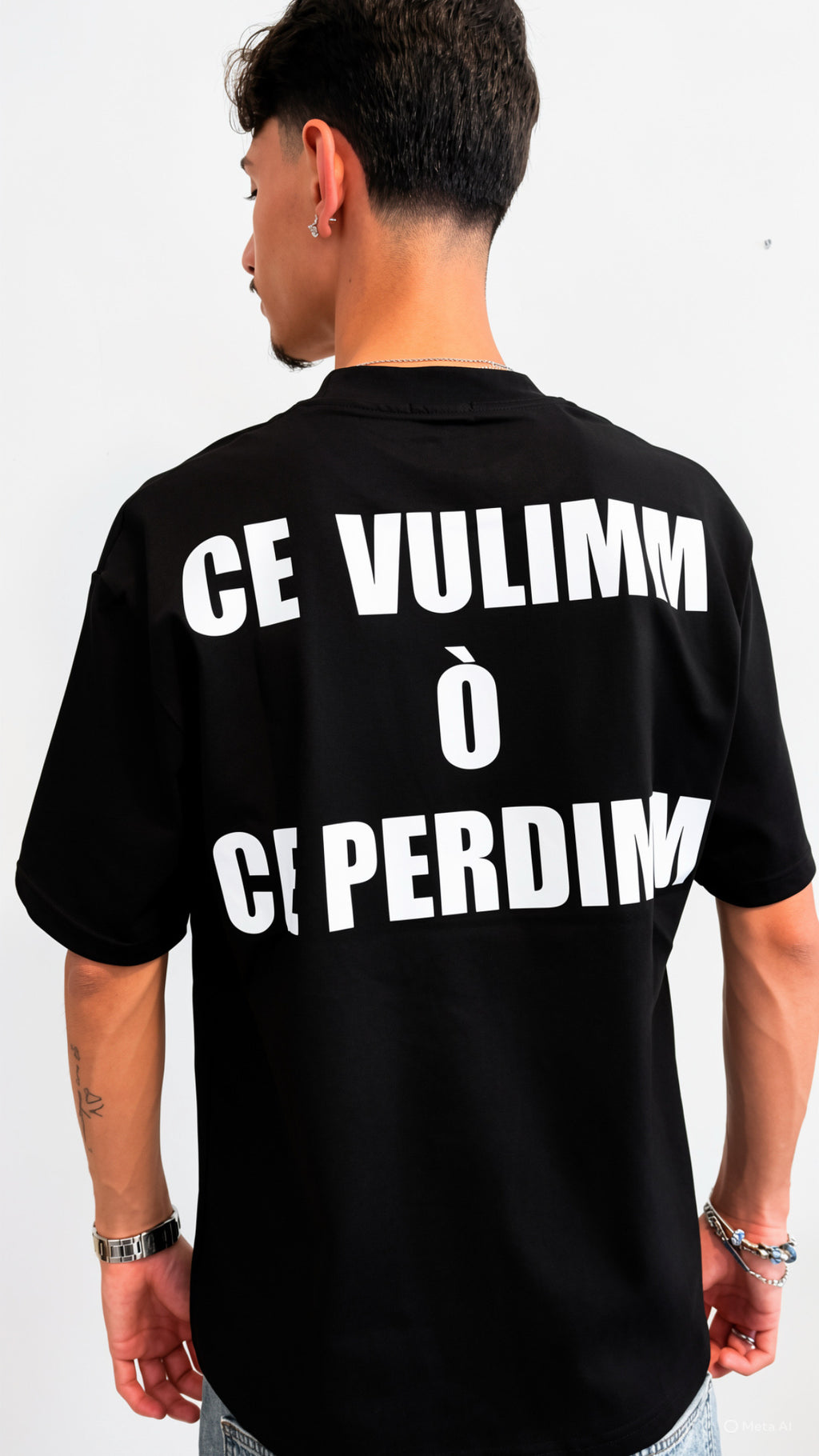 NAM "Ce Vulimm O Ce Perdimm" Tee – Viral Streetwear Fit