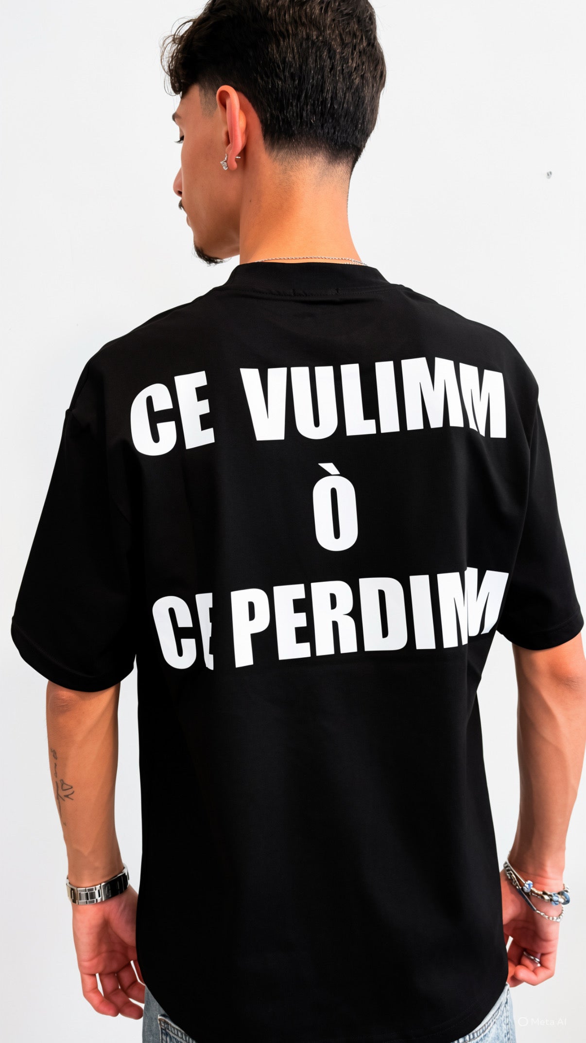 NAM "Ce Vulimm O Ce Perdimm" Tee – Viral Streetwear Fit